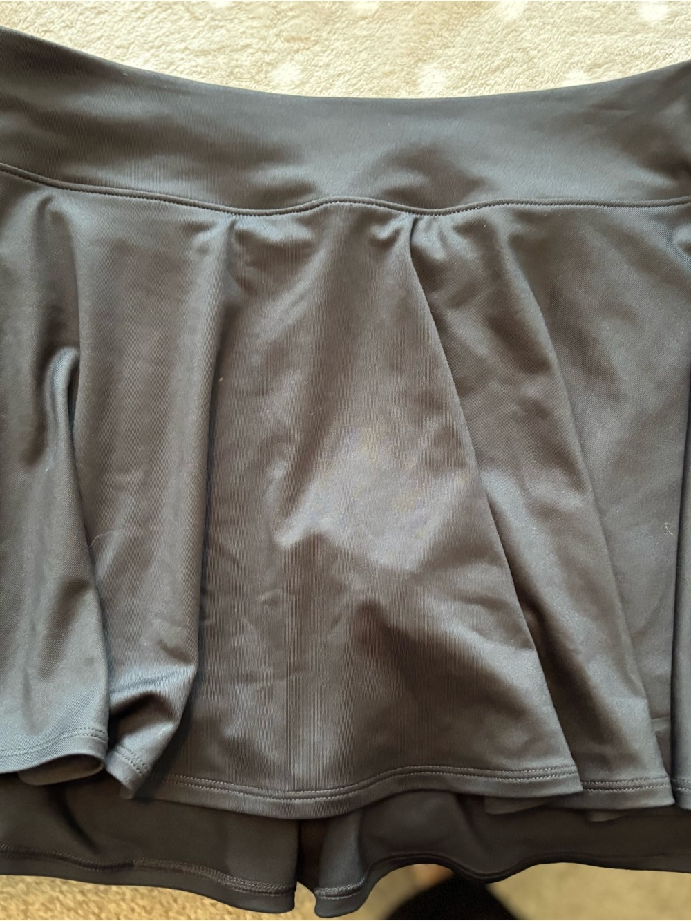 Nike Black Dri-FIT Athletic Skirt